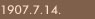1907.7.14