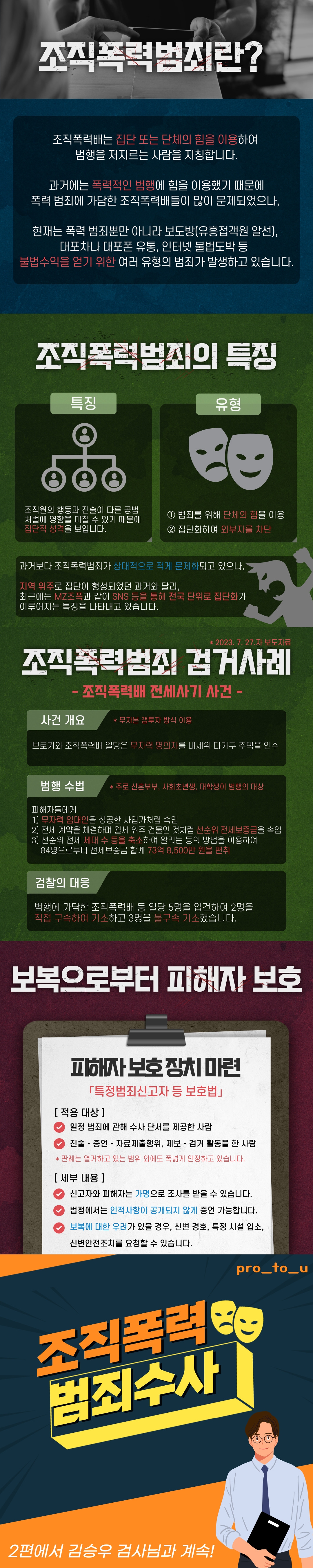 조직폭력 범죄수사 제1편 2번째